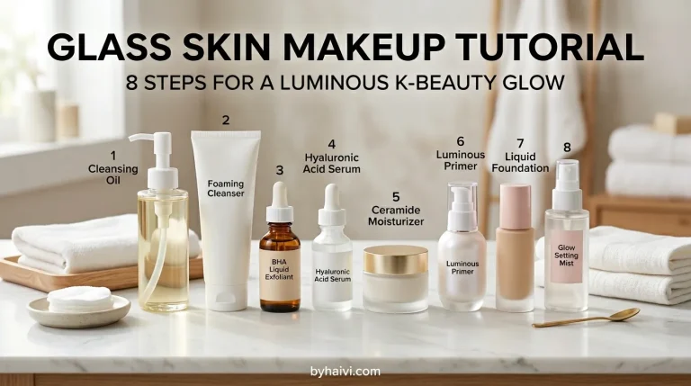 Glass Skin Makeup Tutorial: 7 Steps to a Glowing K-Beauty Look