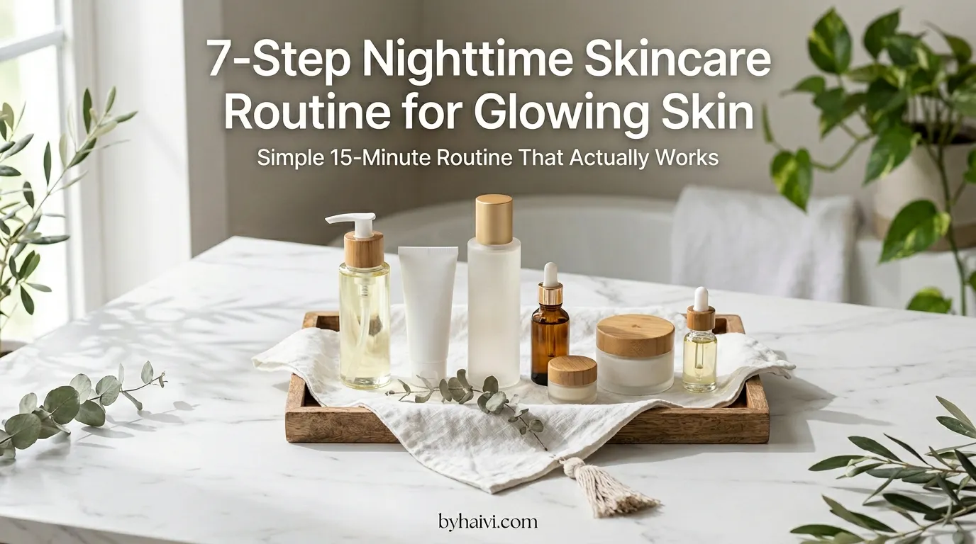 nighttime skincare routine 5