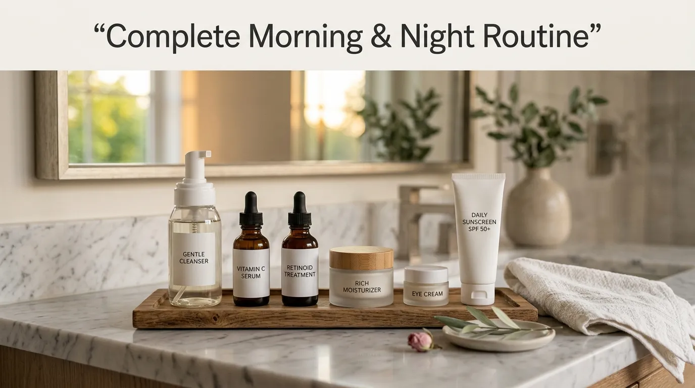 over 50 skincare routine 4