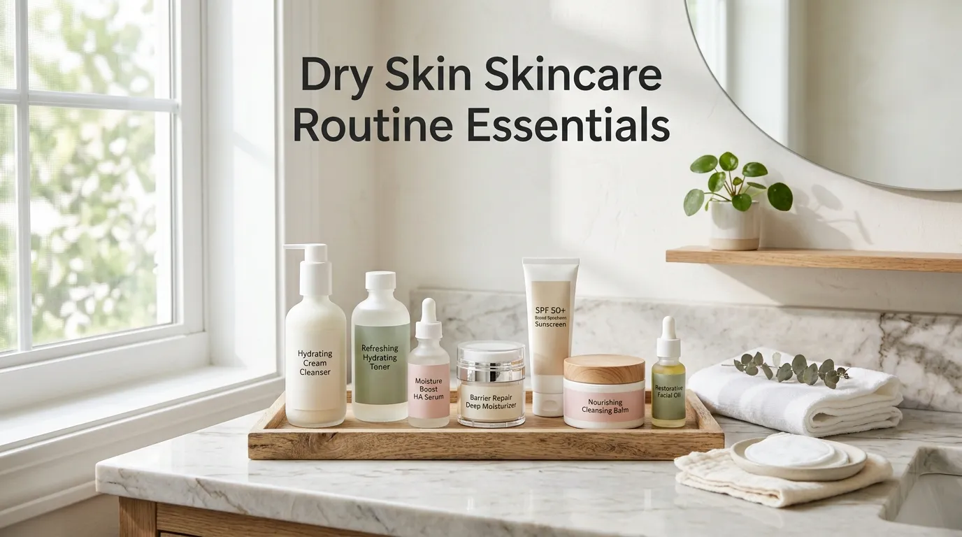 skincare routine for dry skin 1