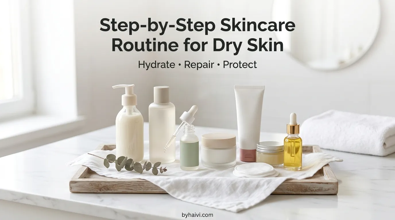 skincare routine for dry skin 6