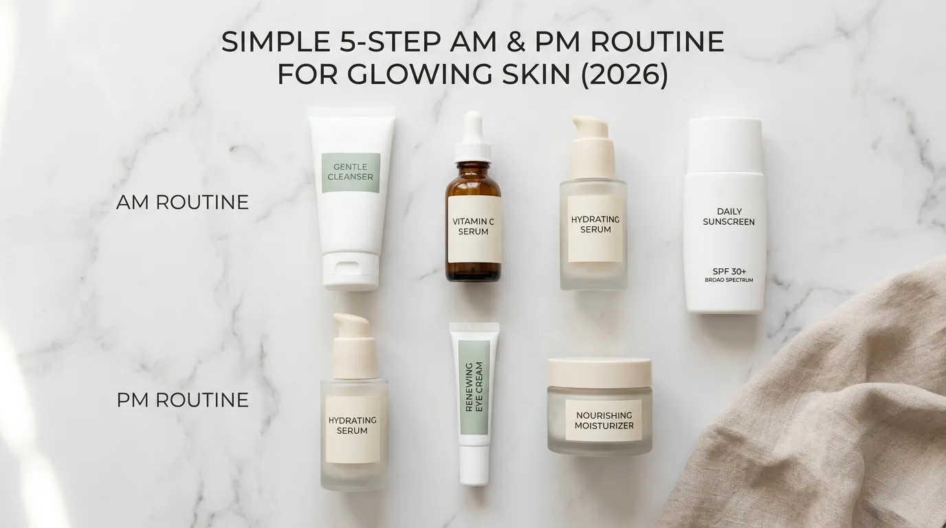 skincare routine for glowing skin