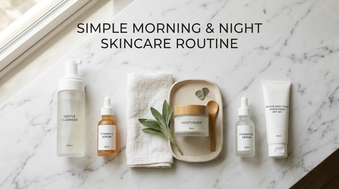 skincare routine morning and night 1