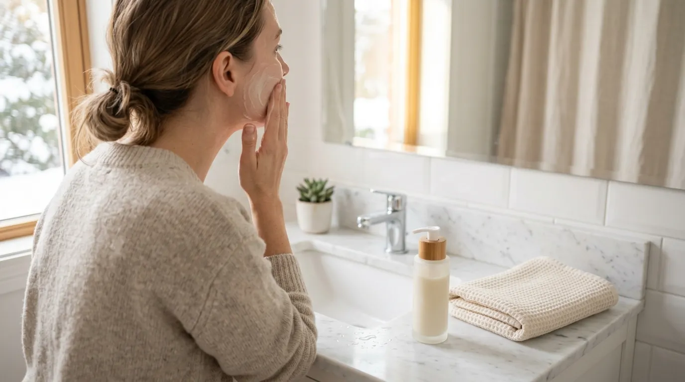 skincare routine winter 2