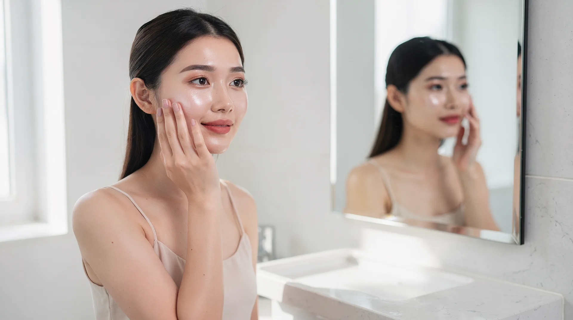 Routine chăm sóc da Hàn Quốc 10 bước giúp đạt được làn da kính glass skin rạng rỡ 384521