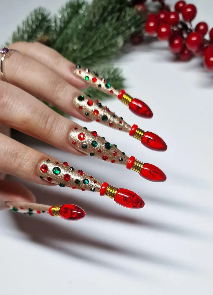 3d christmas nails 006 ff00cc7929