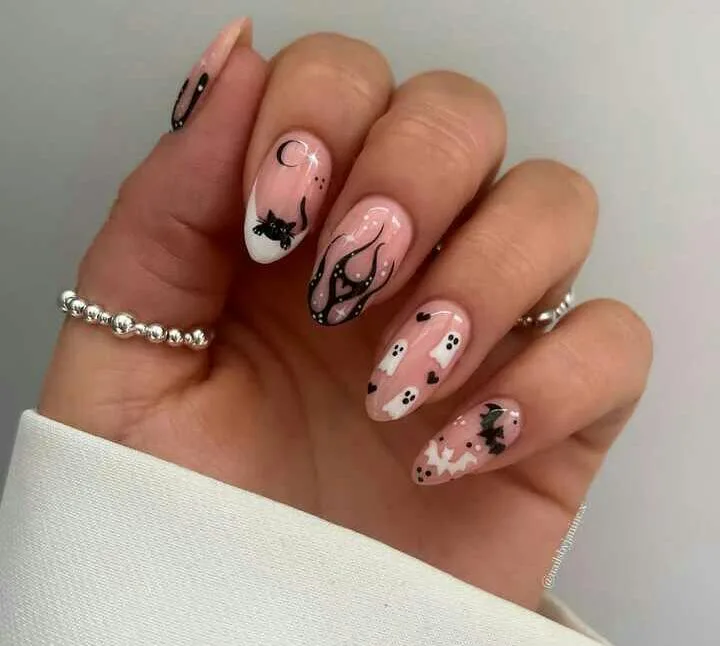 50 simple halloween nails that are chic 017 d36c65f330