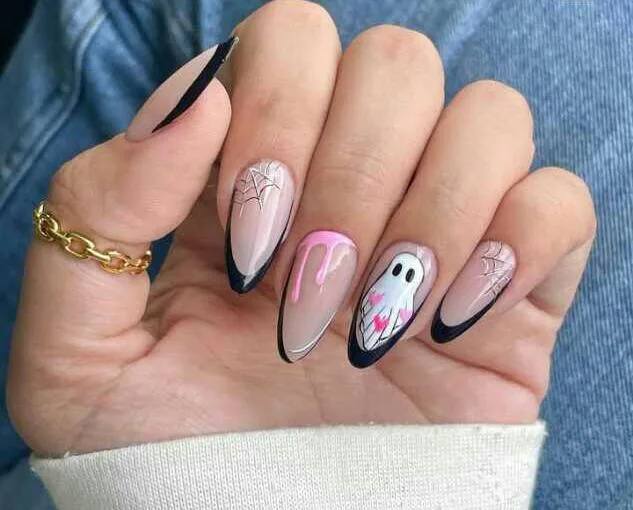 50 simple halloween nails that are chic 041 d9fe525b50