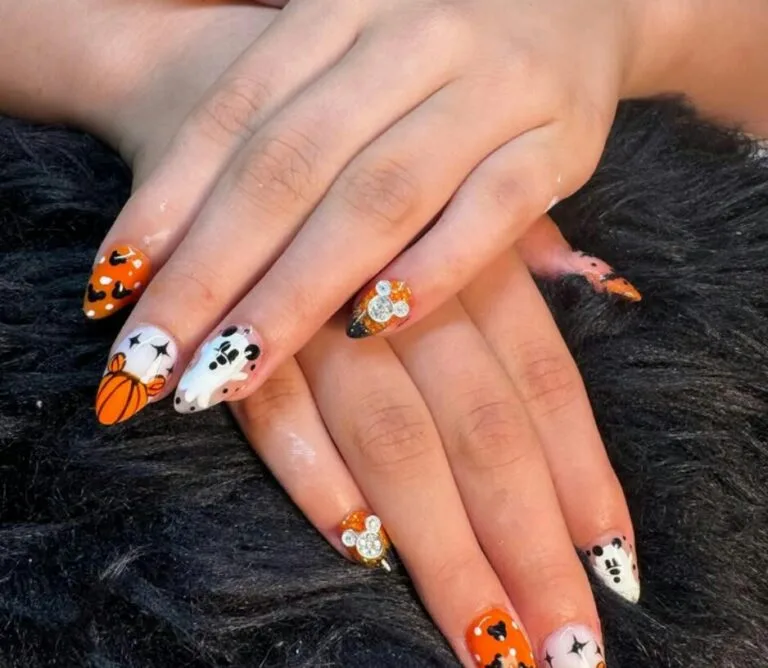 black and orange halloween nails 026 c463bf34d8