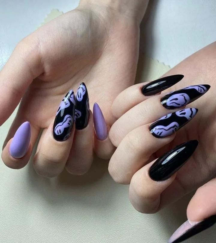 black and purple halloween nails 011 5fd7076654