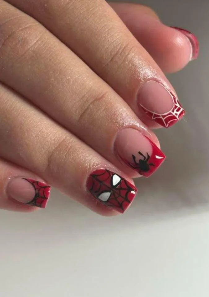 black and red halloween nails 012 3f2049bb3f