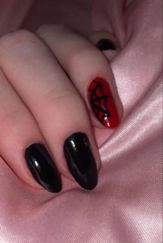 black and red halloween nails 016 f72118ab5b