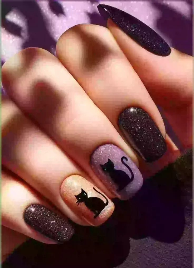 black cat nails 027 9e70f34bee