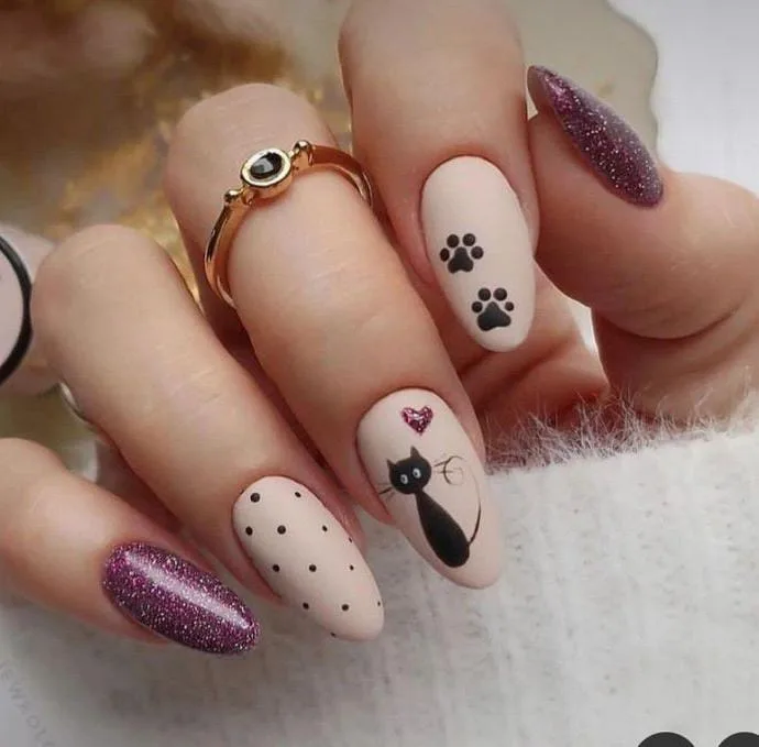black cat nails 044 8b6e24948f