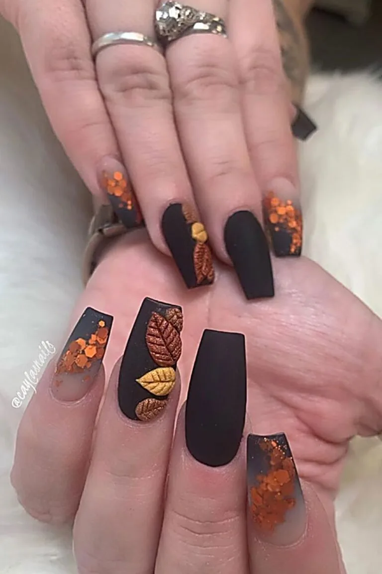 black fall nails 010 d475164c8f