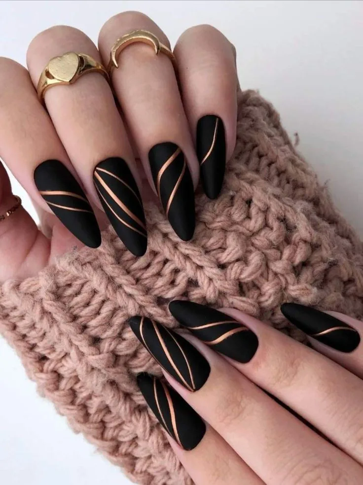 black fall nails 018 3e897cb4f3