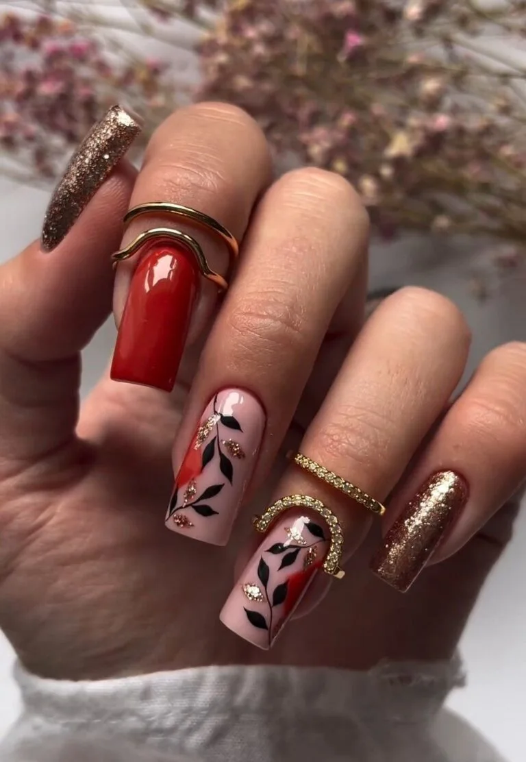 black fall nails 034 f5d8935df7