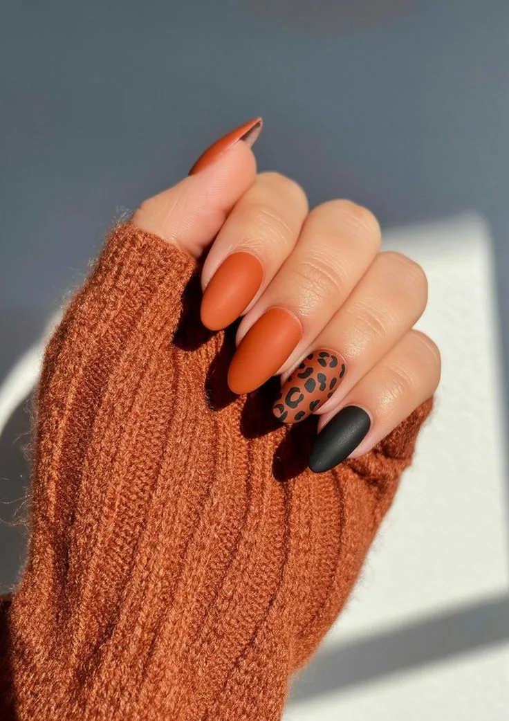 black fall nails 039 cb35fba5ce