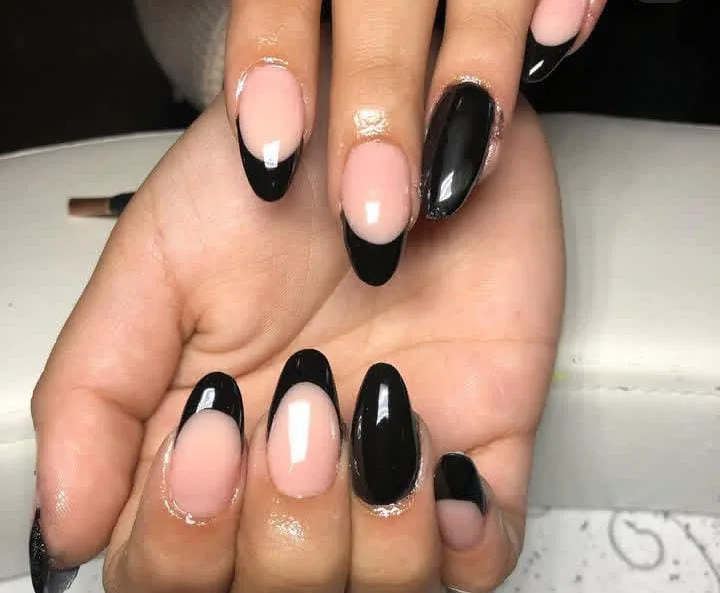 black french tip almond nails 025 5c92043016