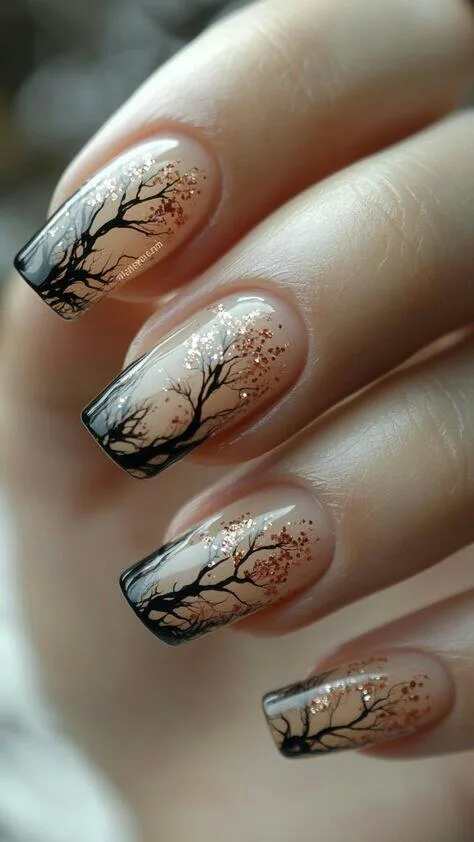 black winter nails 002 5880c8e854