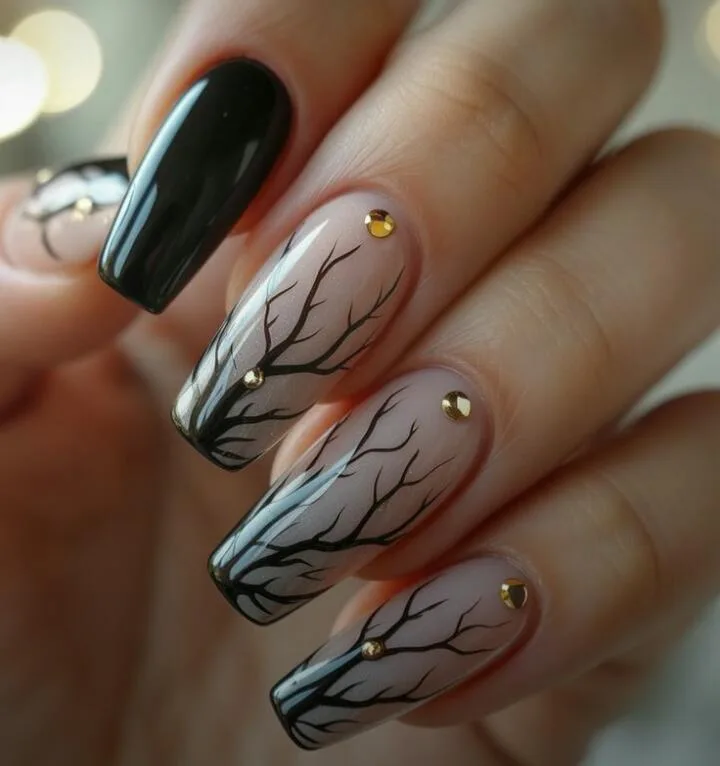 black winter nails 013 24f523a5bc