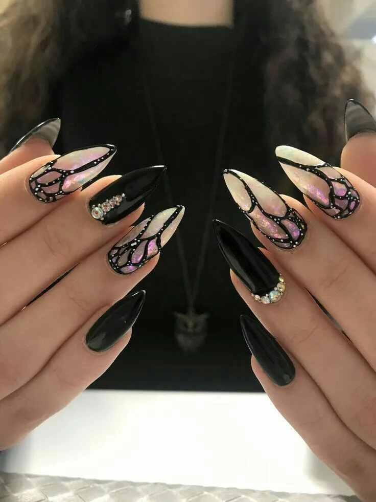 black winter nails 026 ead6e02c5c