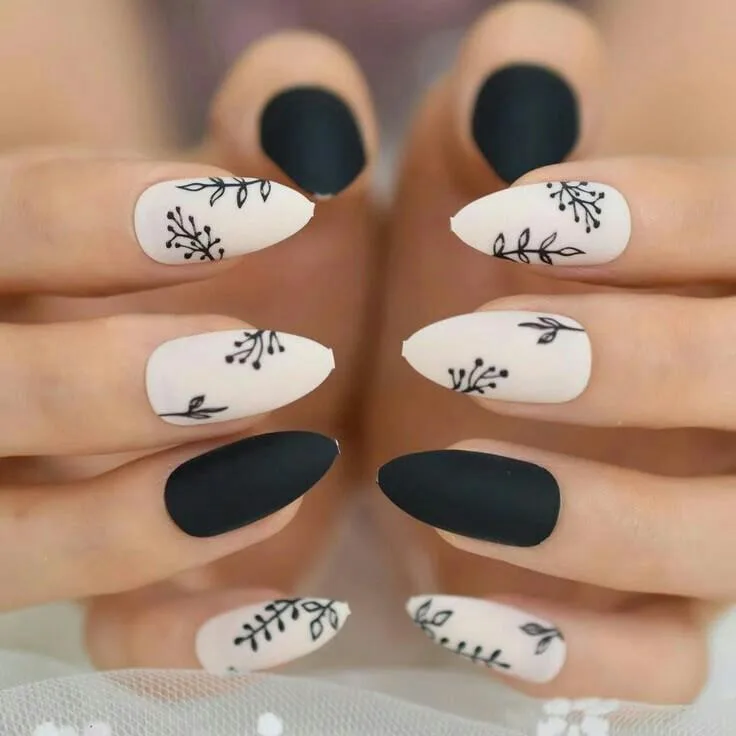 black winter nails 029 fe516c5472