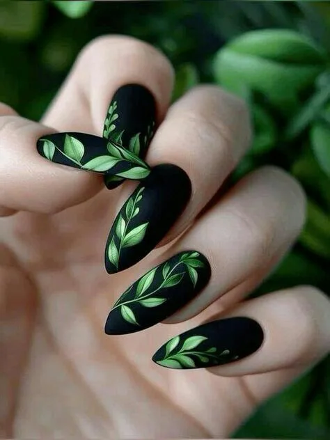 black winter nails 036 dfd8f8448f