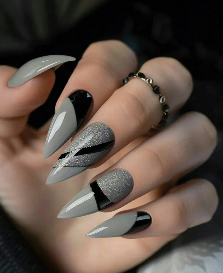 black winter nails 040 50b892dcec