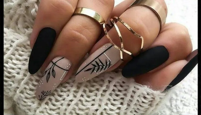 black winter nails 046 7e3853bcc0