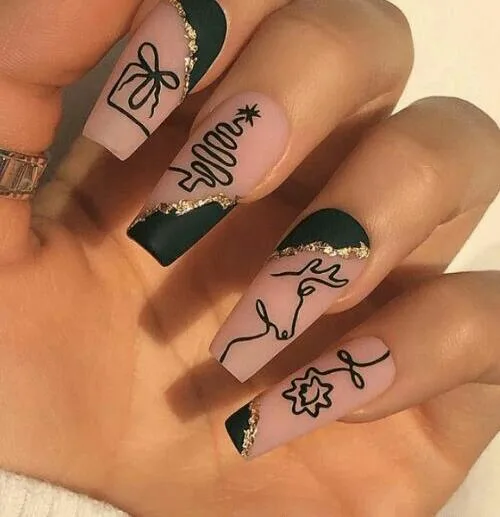 black winter nails 047 4e0e216da2