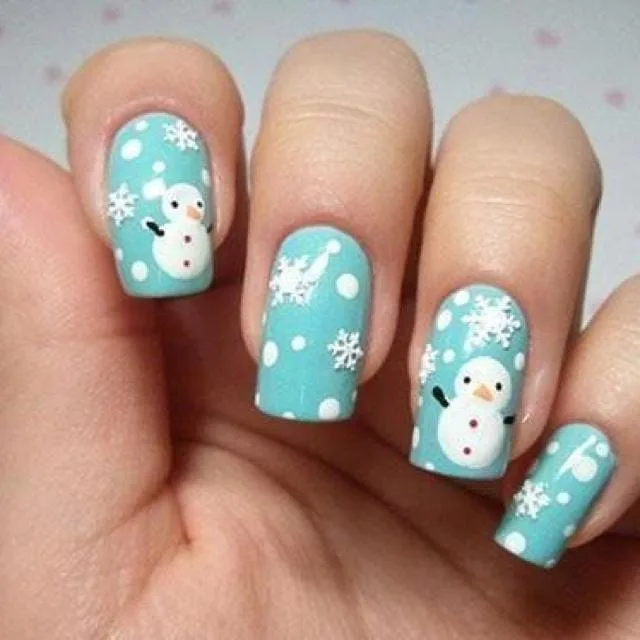blue and white winter nails 028 3a47c2948b