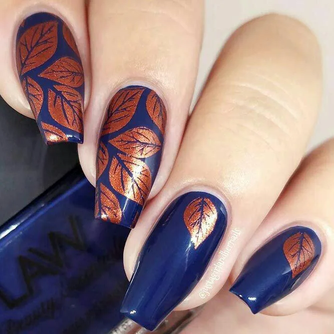blue fall nails 007 5392b11060