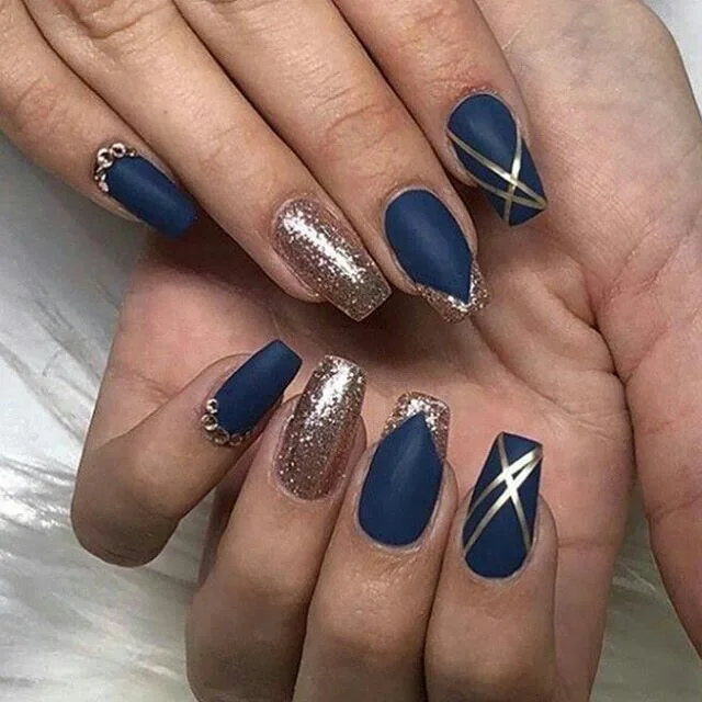 blue fall nails 021 7f25e3e2ab