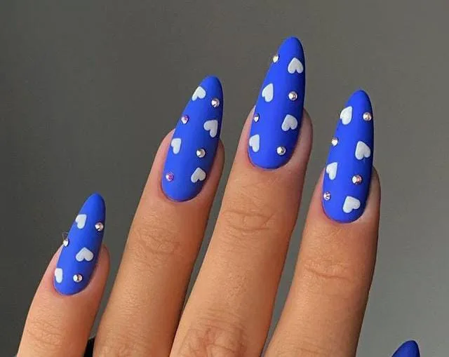 Blue Valentines Nail Ideas That Are Totally Pinterest-Worthy 1