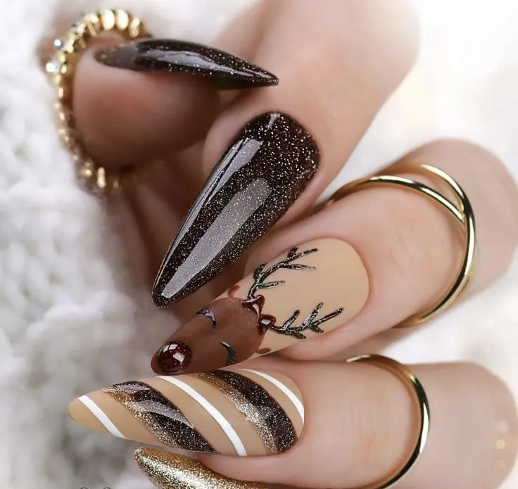 brown christmas nails 002 1e3587a4e6