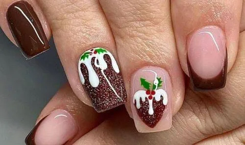 brown christmas nails 004 aec7da5d41
