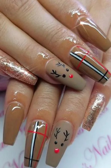 brown christmas nails 014 5e621cc503
