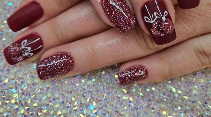 brown christmas nails 018 f0975b7ce0