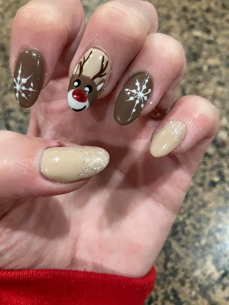 brown christmas nails 019 8c61c4804c