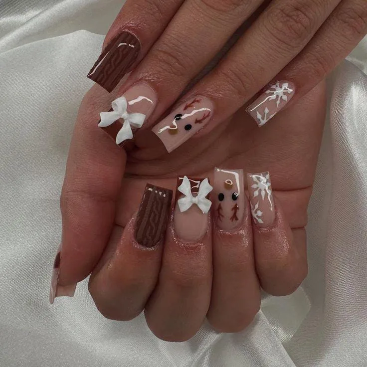brown christmas nails 028 b6d93b2fb1