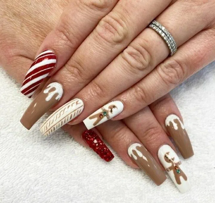 brown christmas nails 029 23476ccf7e