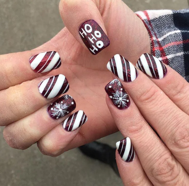 brown christmas nails 031 a2970071c1
