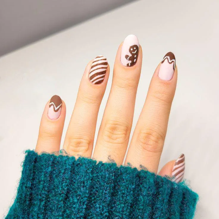 brown christmas nails 037 806119d50a