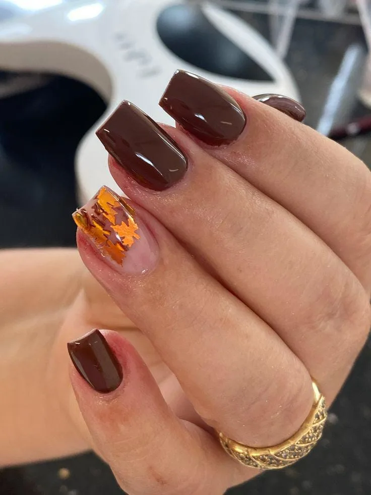 brown fall nails 037 82ae8d6624
