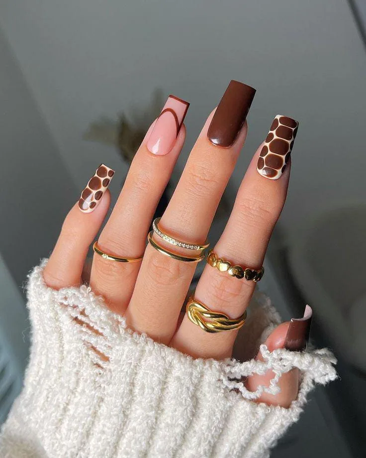 brown fall nails 048 7a72370a6c