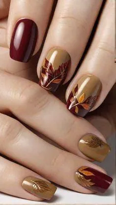 brown fall nails 049 abb479702e