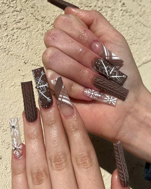 brown winter nails 007 6bc4c0d257