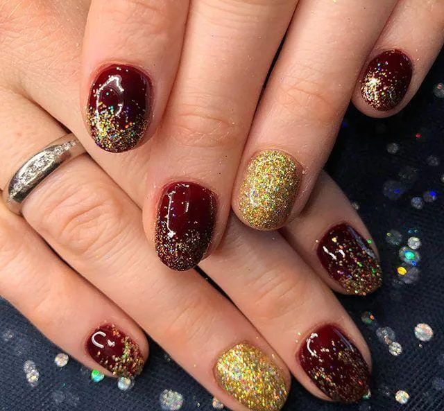 burgundy christmas nail designs 009 aeb4552250