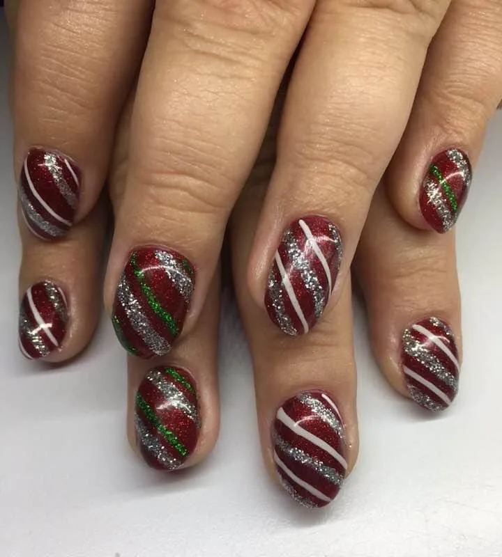 burgundy christmas nail designs 012 9a77015be8